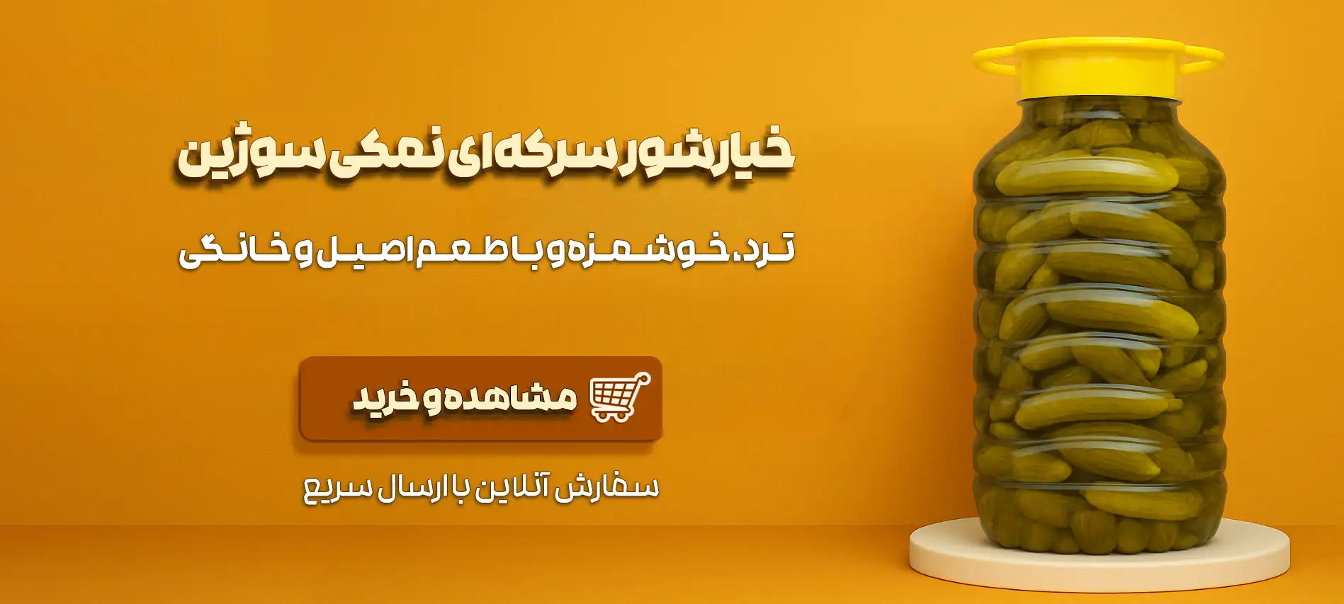 خیارشور خانگی