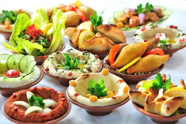 انواع پیش غذاهای لبنانی