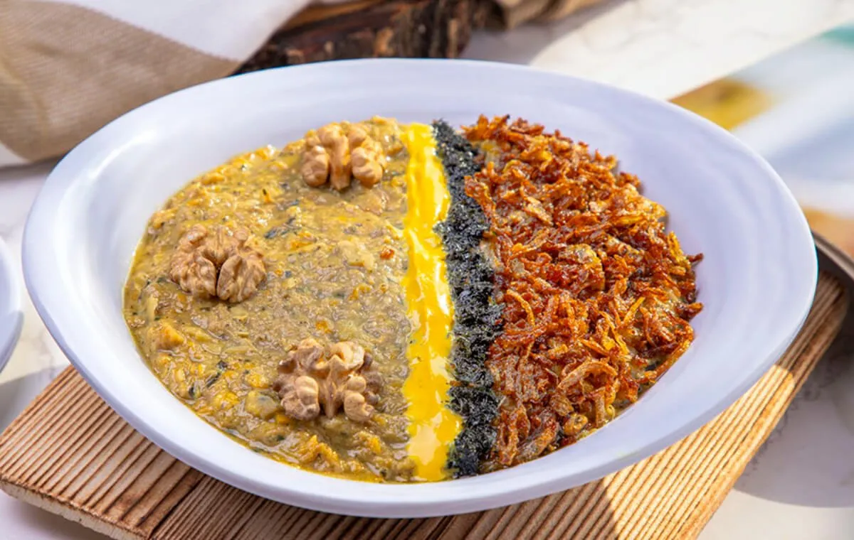 بزقُرمه (غذای محلی استان کرمان)