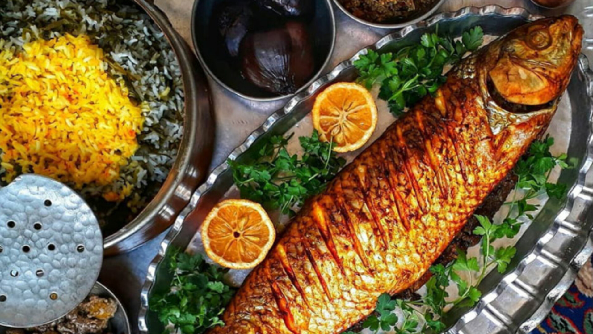 سبزی‌پلو ماهی شب یلدا رو اینطوری درست کن | طرز تهیه سبزی‌پلو ماهی شب چله