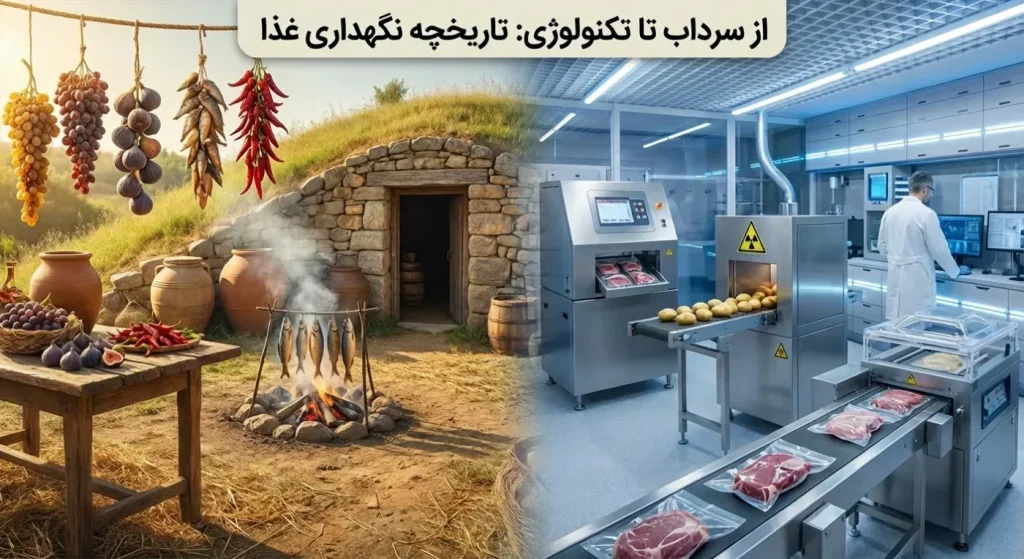 روش های نوین نگهداری مواد غذایی