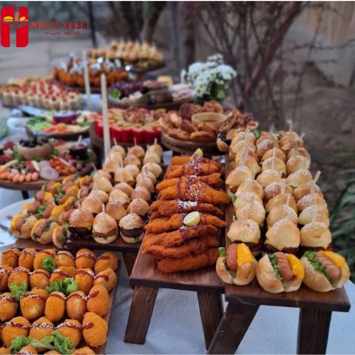 نمونه-سینی-مزه-فینگر-فود-مزه-نوش