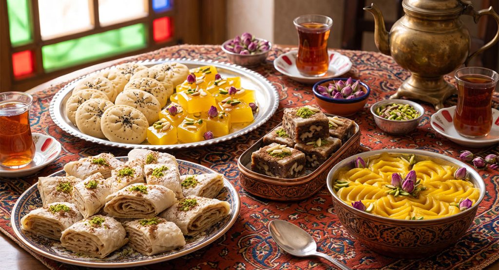 طرز تهیه 5 شیرینی و دسر پرطرفدار شیرازی در خانه؛ فوت و فن قنادان